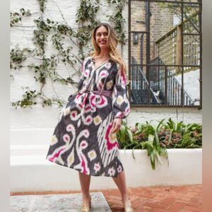 D'Ascoli printed midi dress